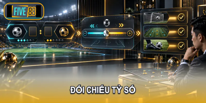 Đối chiếu tỷ số thực tế với mức chấp châu Á