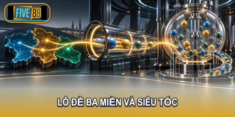 Lô đề ba miền siêu tốc và điện toán Five88