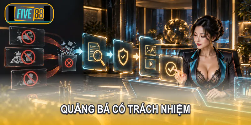 Đối tác tuân thủ quy định quảng bá Five88 có trách nhiệm